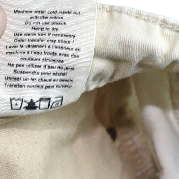 Rag & Bone Womens Rosa Mid Rise Boyfriend White Heavy Distressed Jeans Denim 31 - Picture 12 of 16